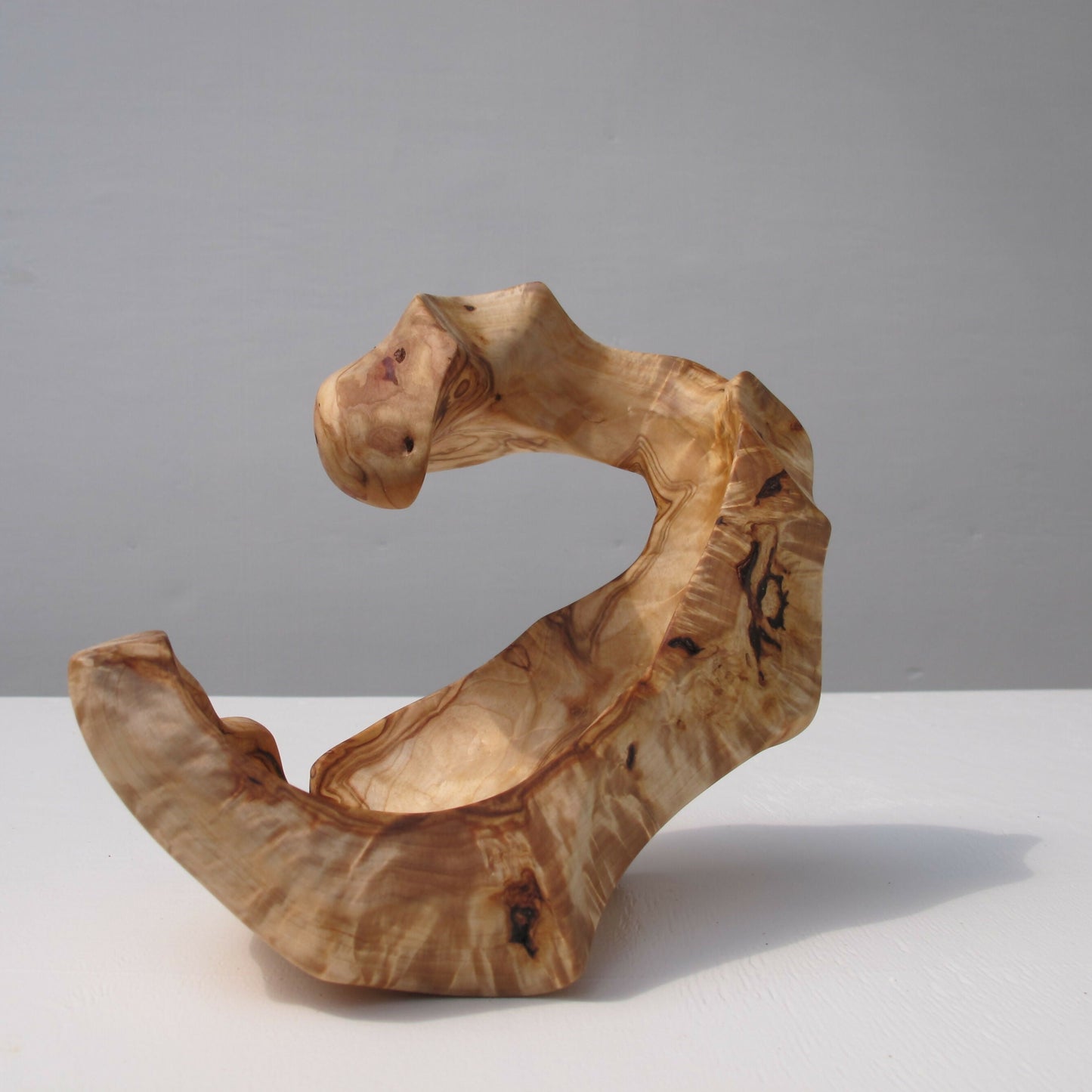 Updated image for DRAGON birch wood jewellery holder