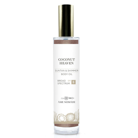 AME NOMADE Coconut heaven Suntan & Shimmer Body Oil SPF6 100 ml