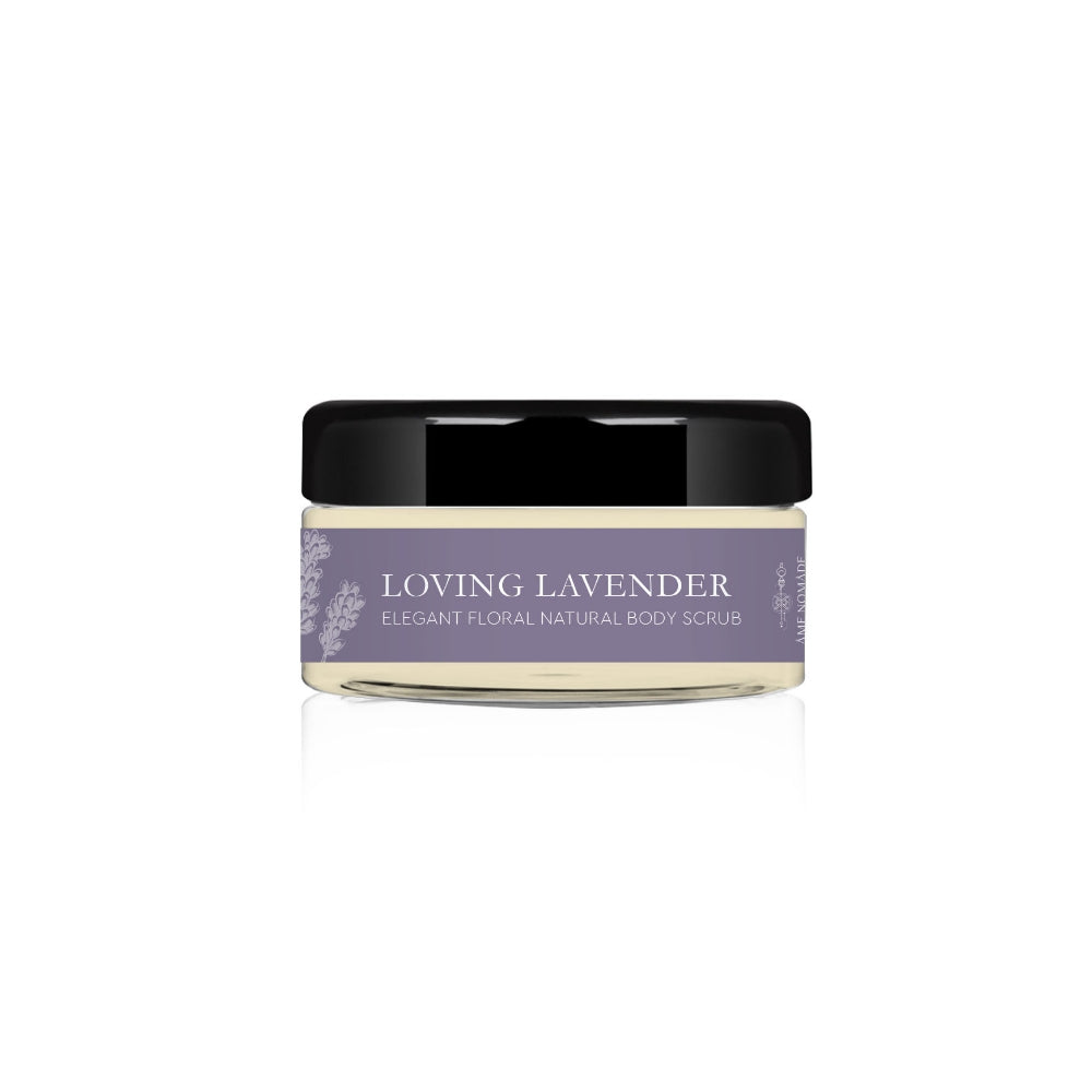 AME NOMADE Loving Lavender elegant body scrub 200 ml