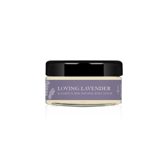 AME NOMADE Loving Lavender elegant body scrub 200 ml