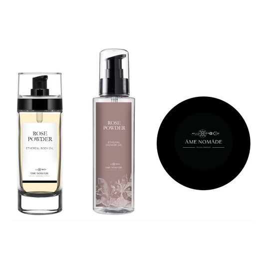 AME NOMADE For the love of Rose Powder 3-piece Gift set