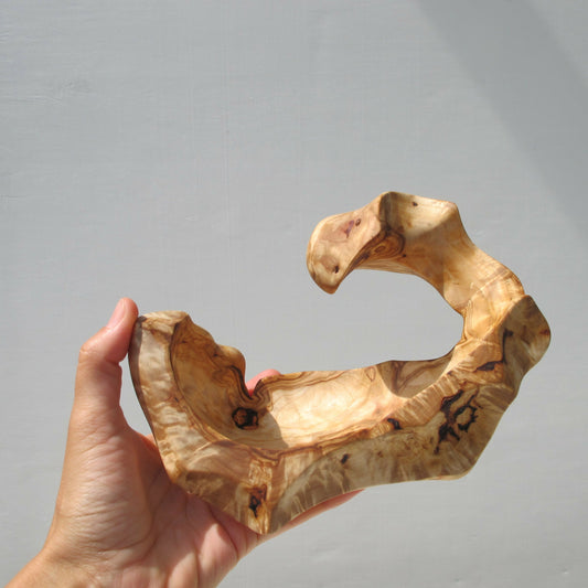 Updated image for DRAGON birch wood jewellery holder